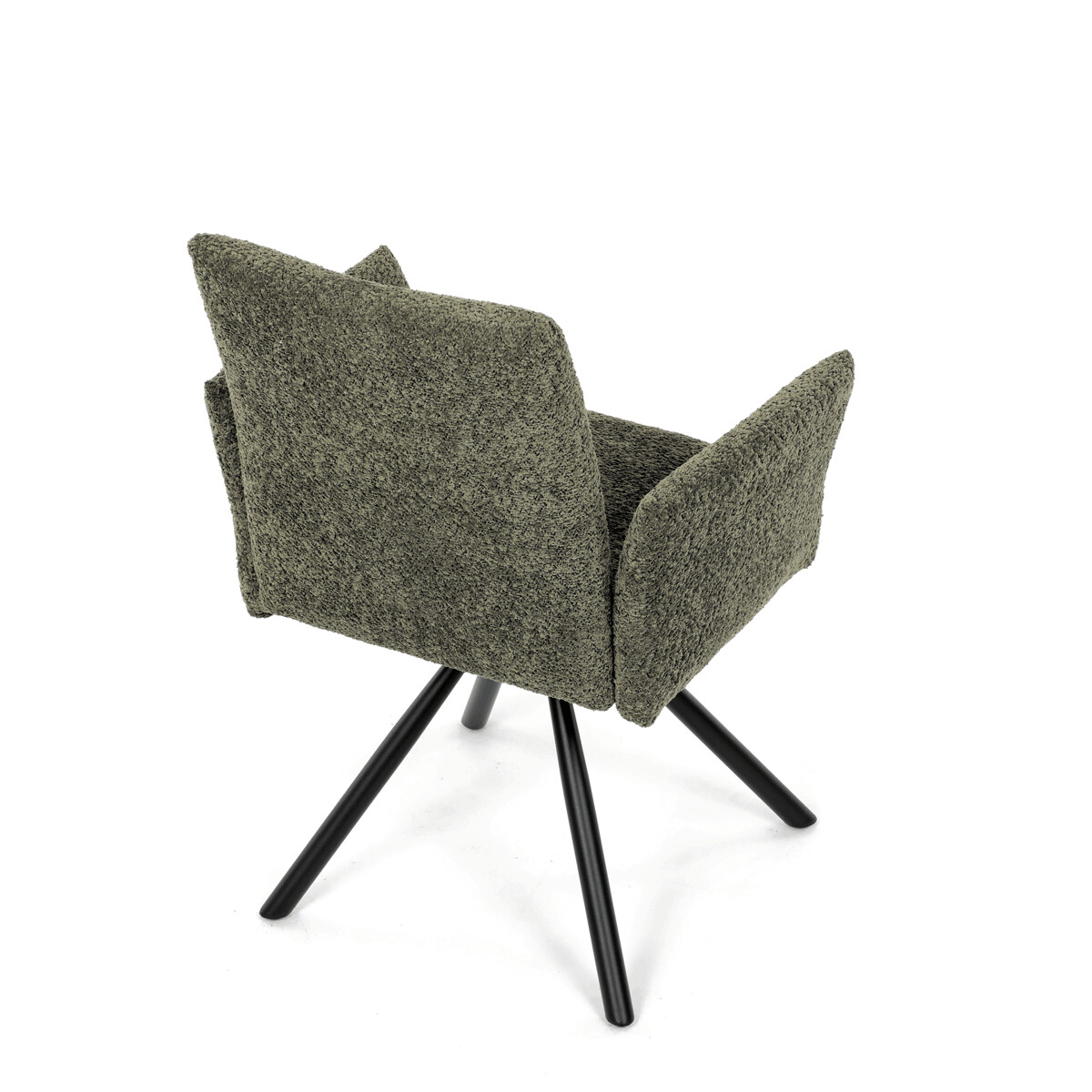 Jedálenské kreslo látka/kov DCH-W1117 GRN2