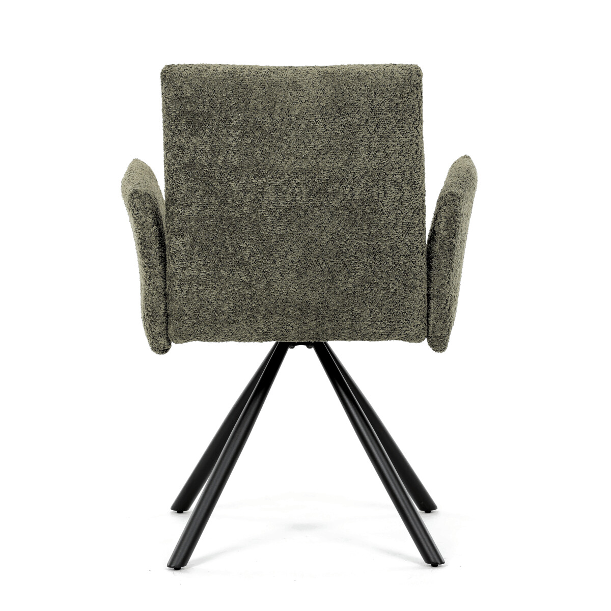 Jedálenské kreslo látka/kov DCH-W1117 GRN2