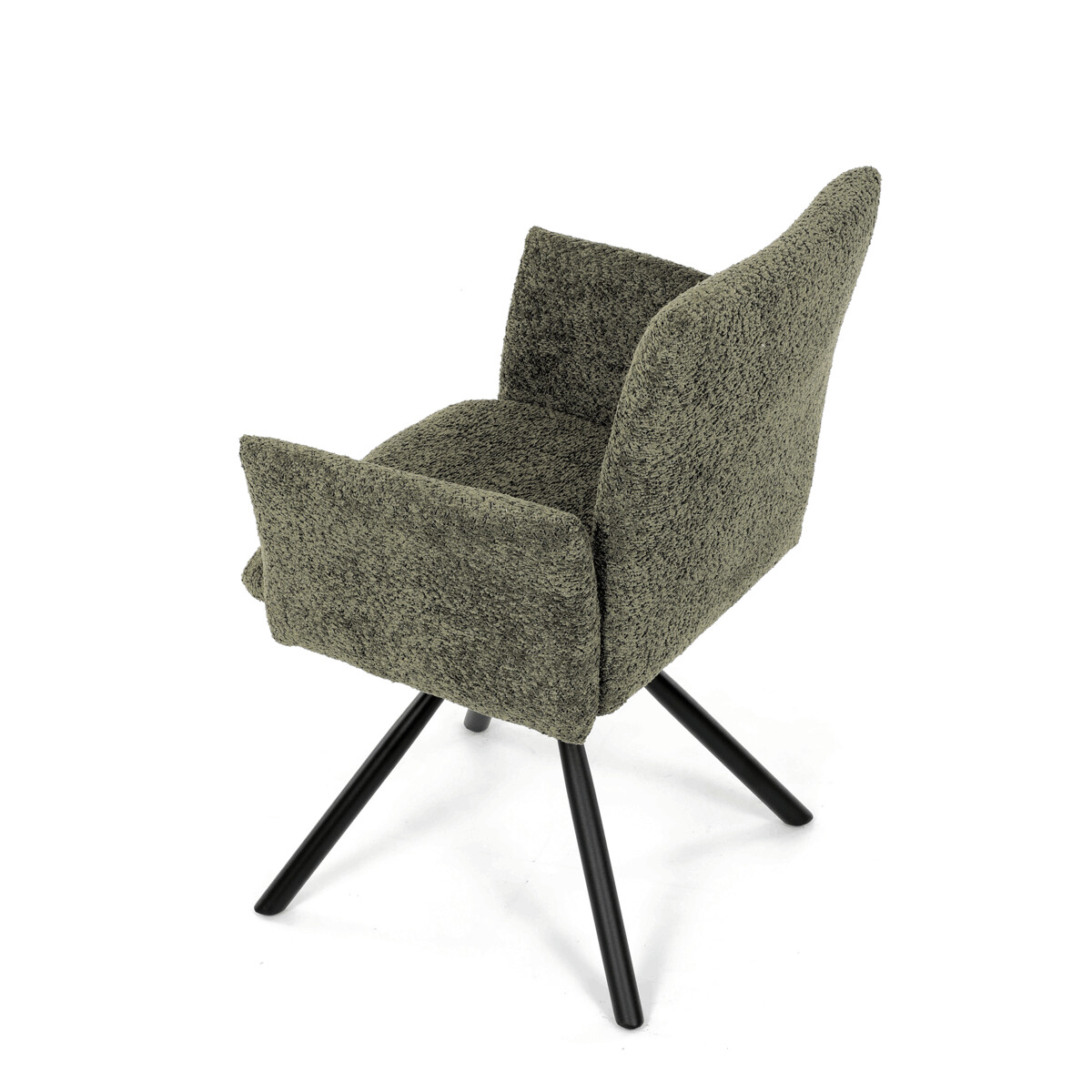 Jedálenské kreslo látka/kov DCH-W1117 GRN2