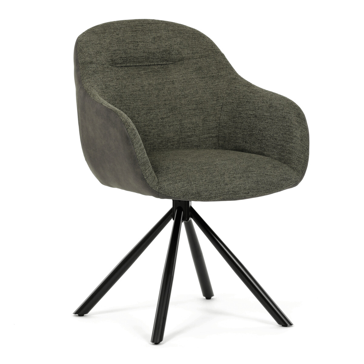 Jedálenské kreslo látka/kov DCH-Y1143 GRN2