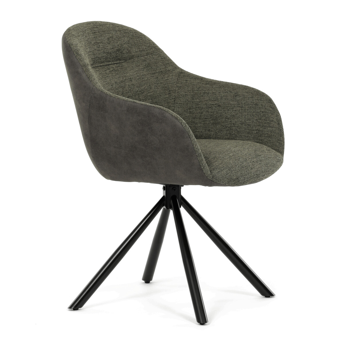 Jedálenské kreslo látka/kov DCH-Y1143 GRN2