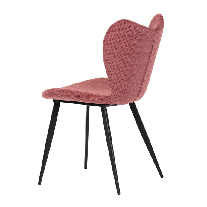 Jedálenská stolička, červená, látka, DCL-1031 RED2