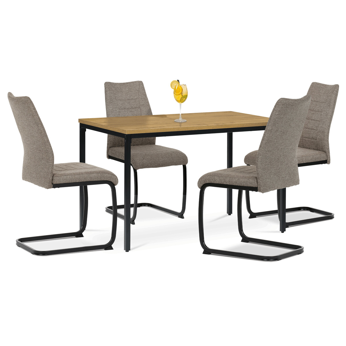 Jedálenská stolička DCL-438 BR2 Hnedá