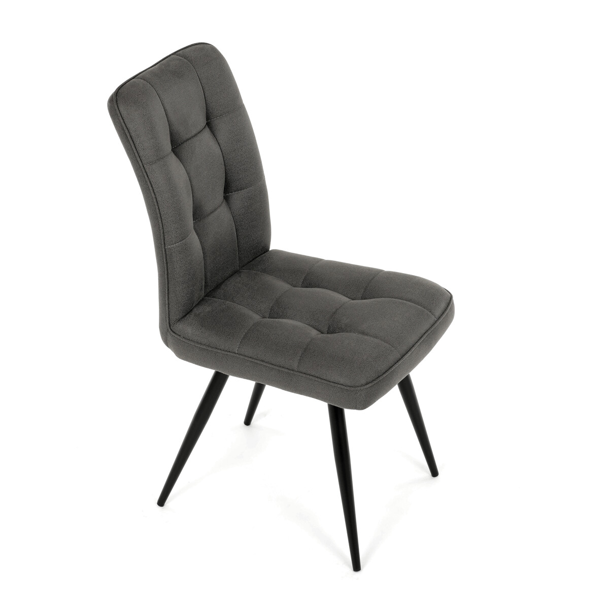 Jedálenská stolička látka/kov DCL-D1250 Sivá