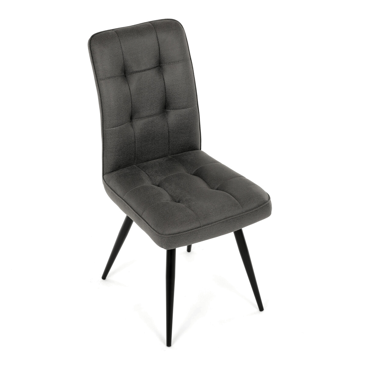 Jedálenská stolička látka/kov DCL-D1250 Sivá