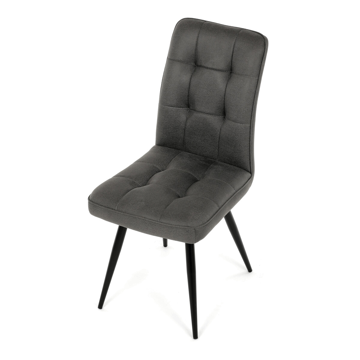 Jedálenská stolička látka/kov DCL-D1250 Sivá