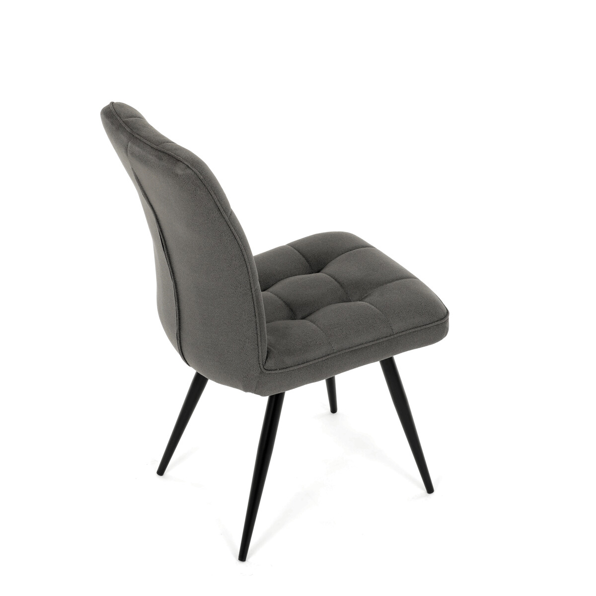 Jedálenská stolička látka/kov DCL-D1250 Sivá
