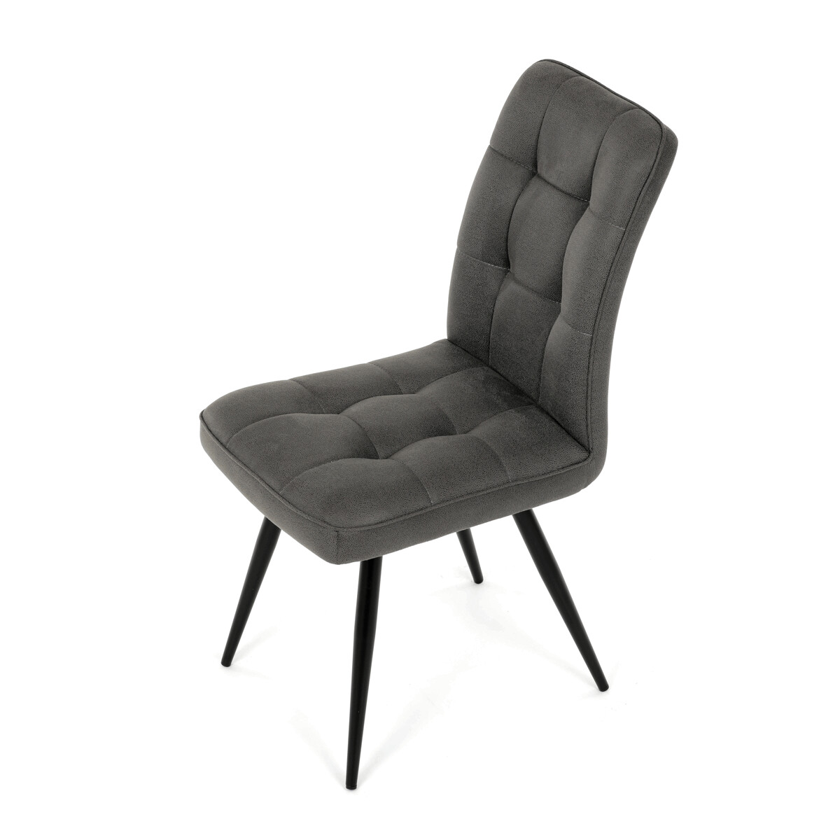 Jedálenská stolička látka/kov DCL-D1250 Sivá
