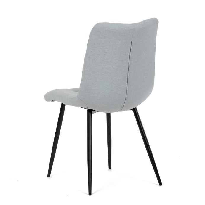Jedálenská stolička, sivá, látka, DCL-L1094 SIL2