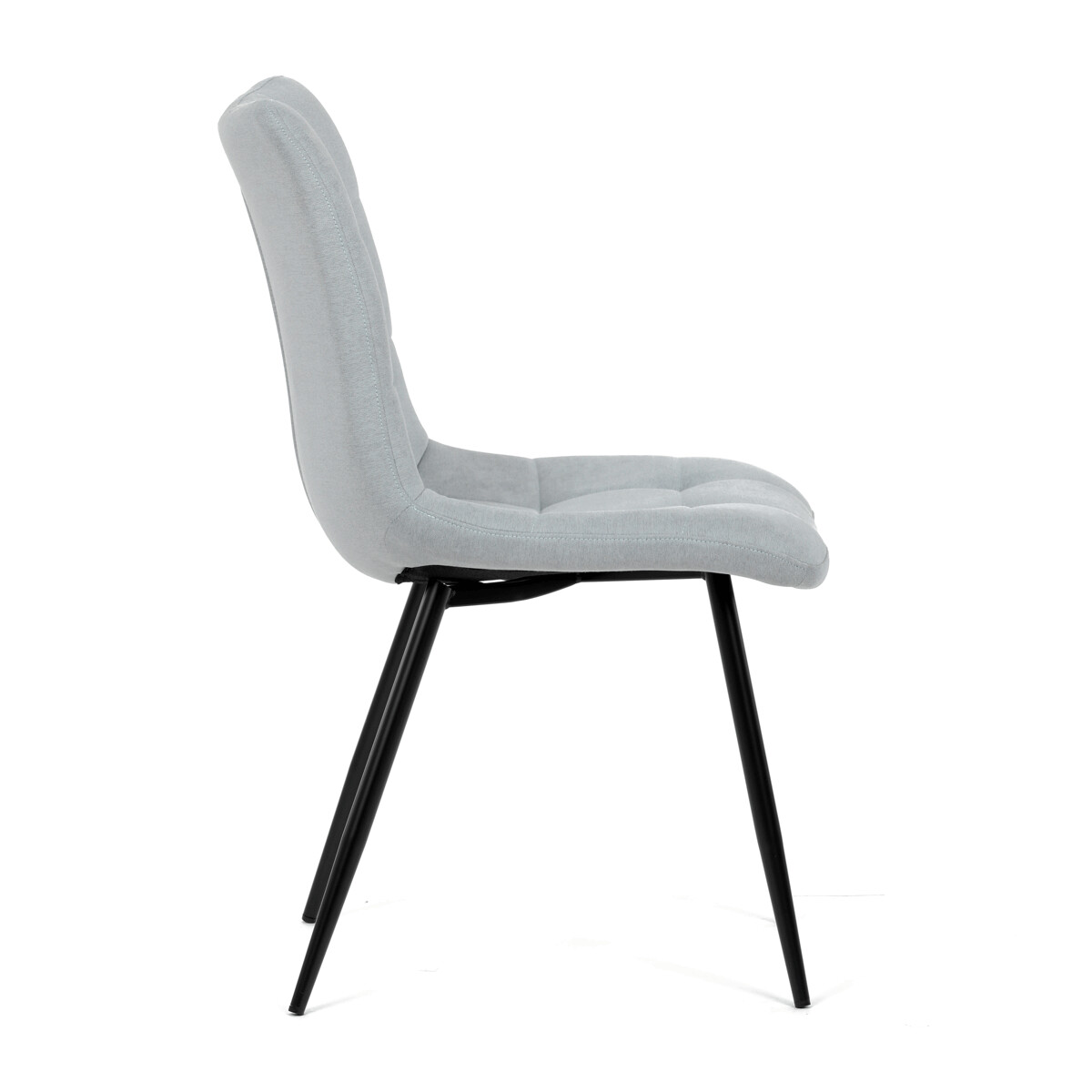 Jedálenská stolička látka/kov DCL-L1094 Svetlosivá