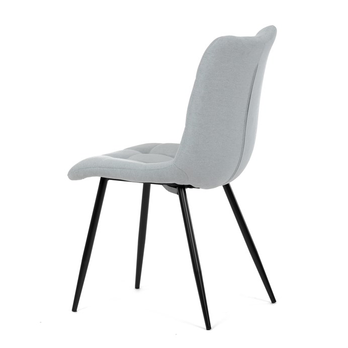 Jedálenská stolička, sivá, látka, DCL-L1094 SIL2