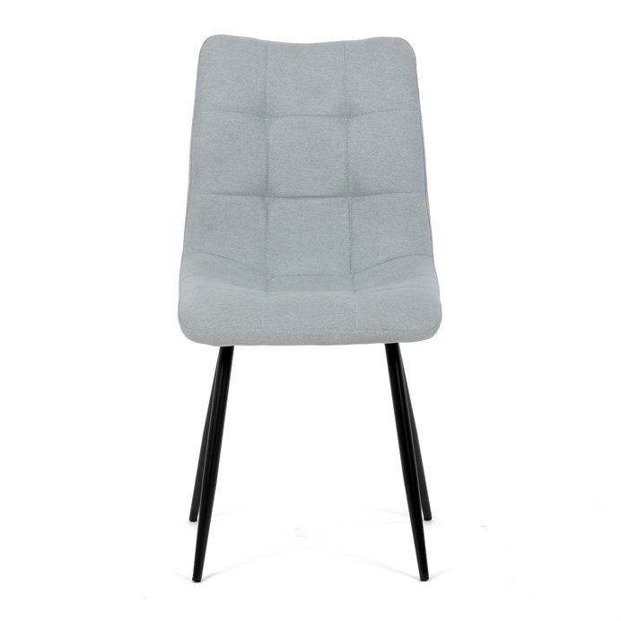 Jedálenská stolička, sivá, látka, DCL-L1094 SIL2