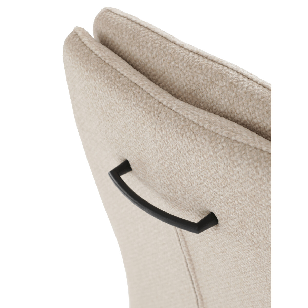 Jedálenská stolička látka/kov DCL-P3107 Zelená