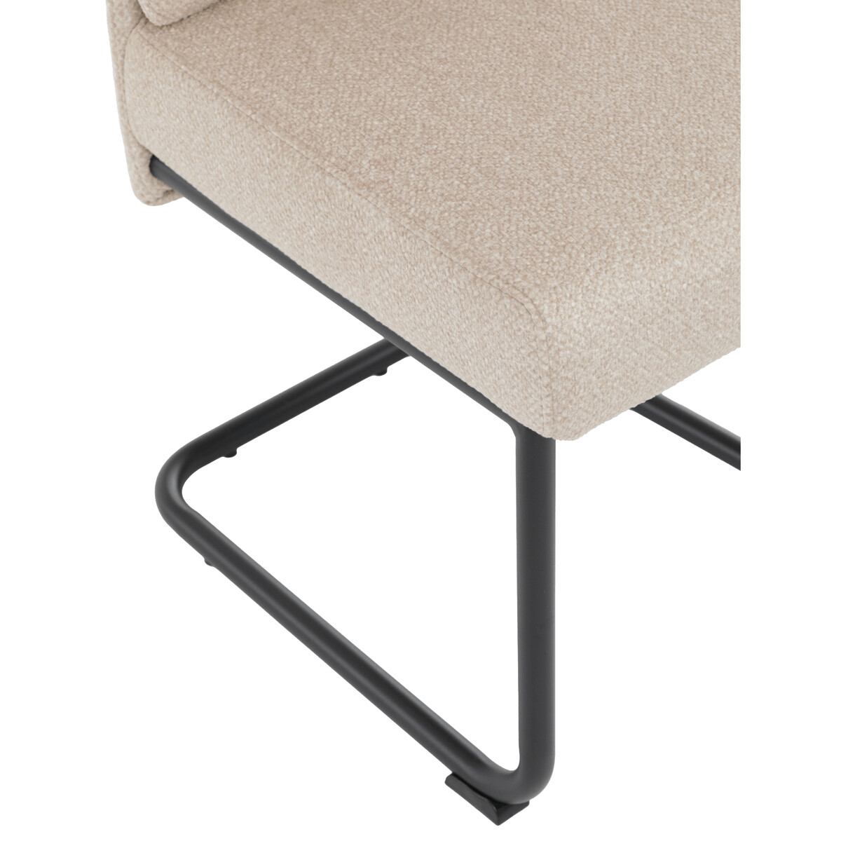 Jedálenská stolička látka/kov DCL-P3107 Zelená