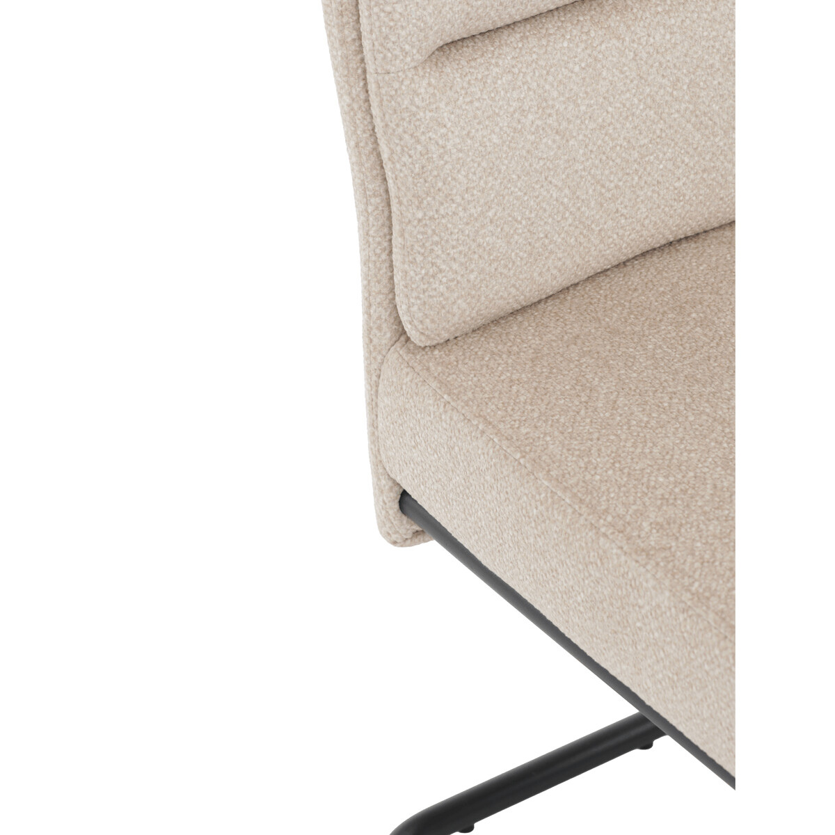 Jedálenská stolička látka/kov DCL-P3107 Zelená