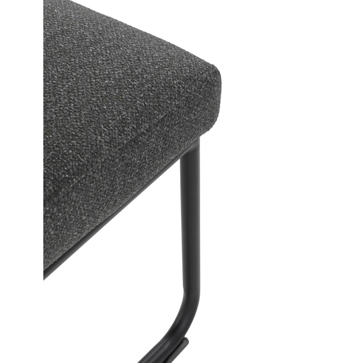 Jedálenská stolička látka/kov DCL-P3107 Zelená