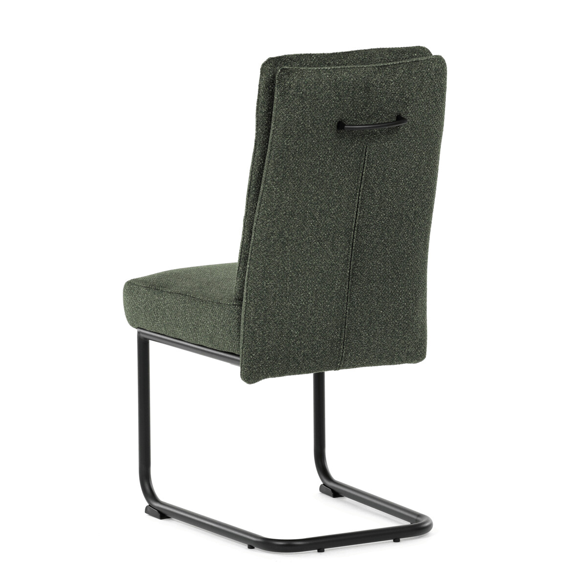 Jedálenská stolička látka/kov DCL-P3107 Zelená