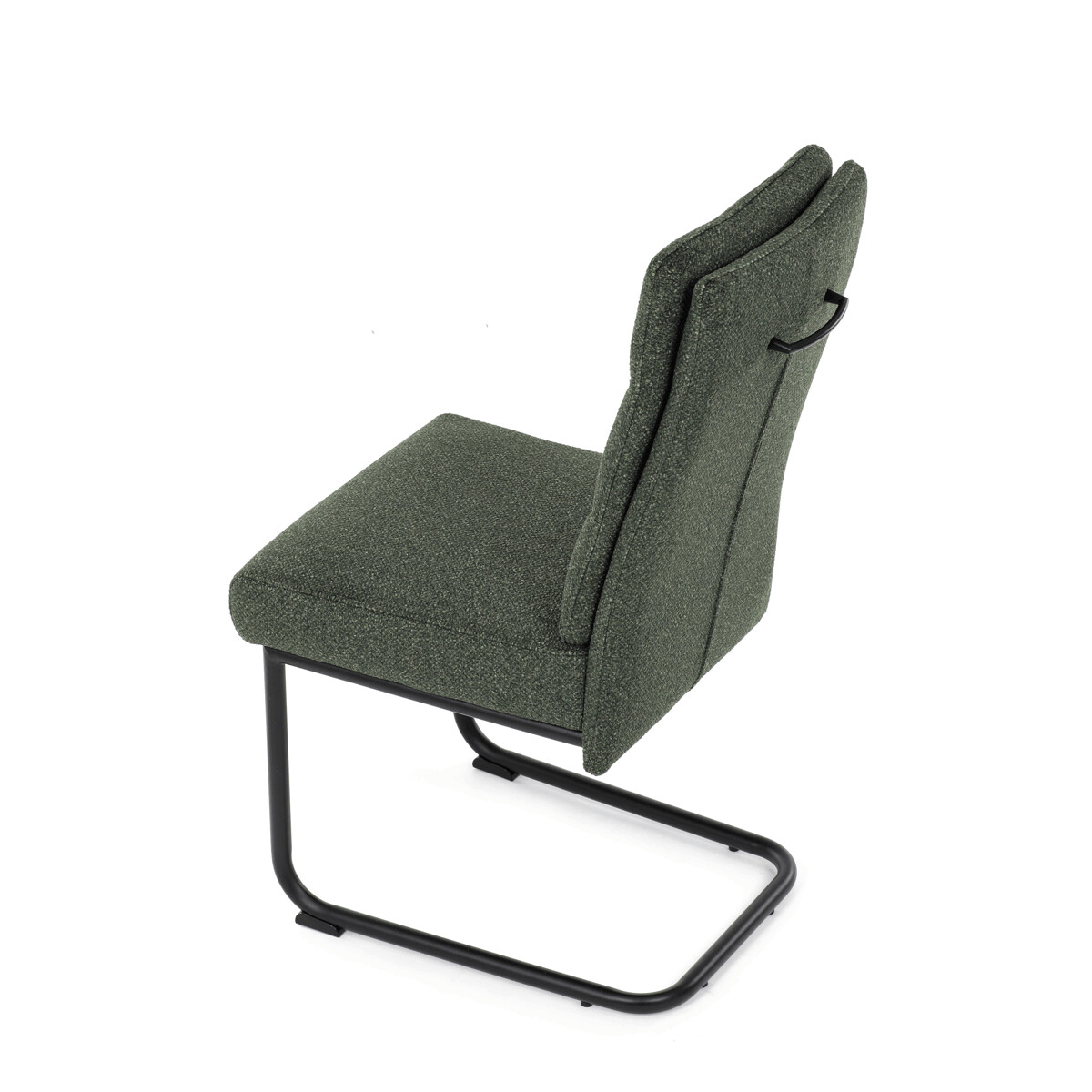 Jedálenská stolička látka/kov DCL-P3107 Zelená
