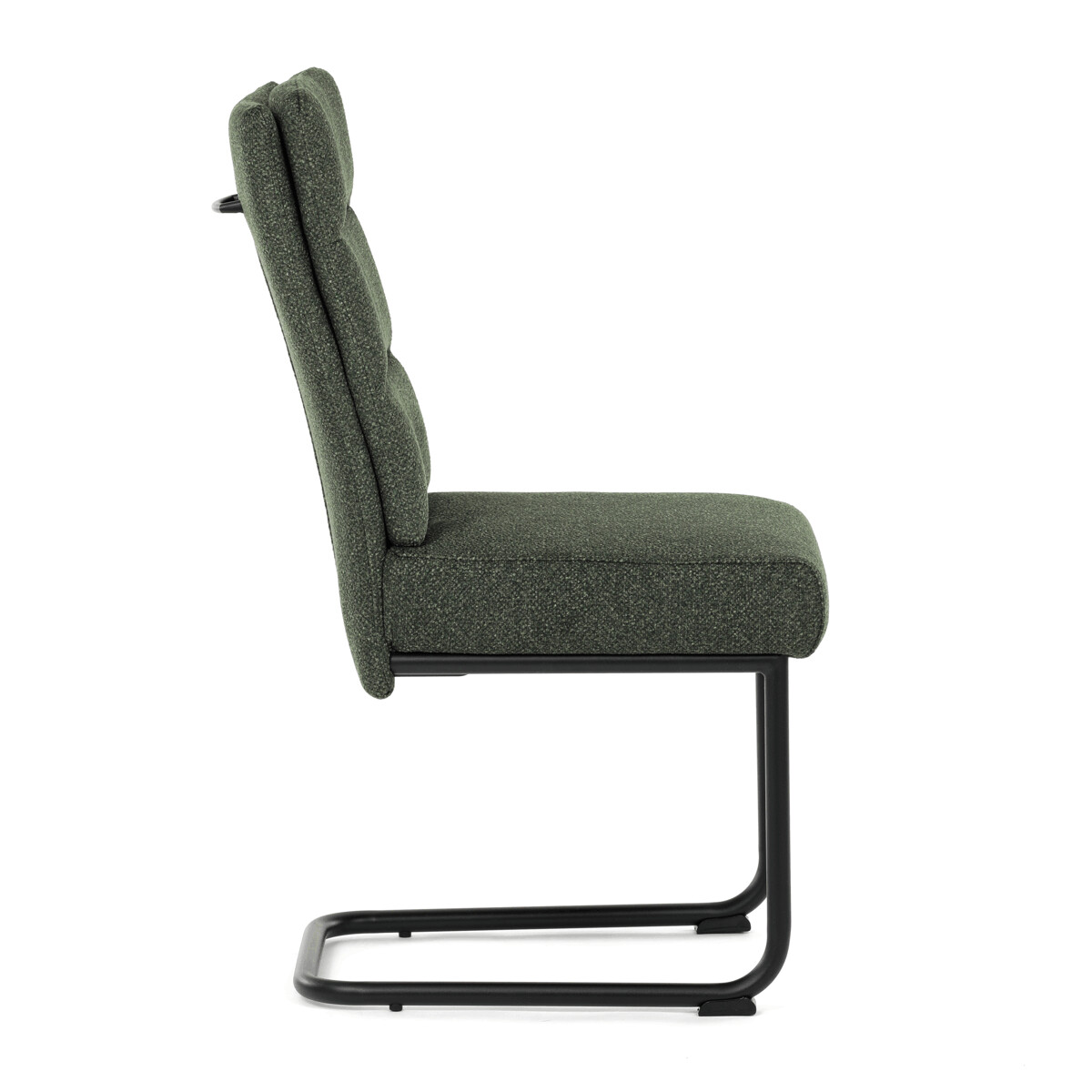 Jedálenská stolička látka/kov DCL-P3107 Zelená