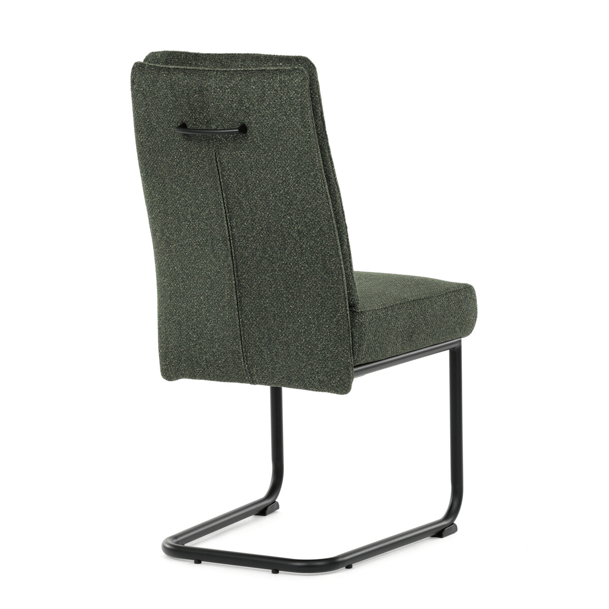 Jedálenská stolička látka/kov DCL-P3107 Zelená