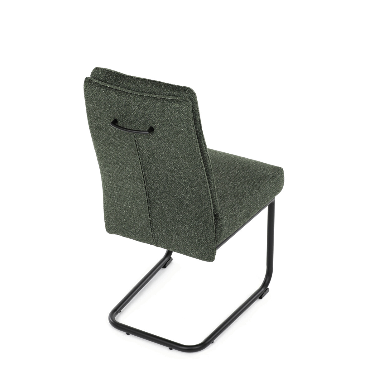 Jedálenská stolička látka/kov DCL-P3107 Zelená