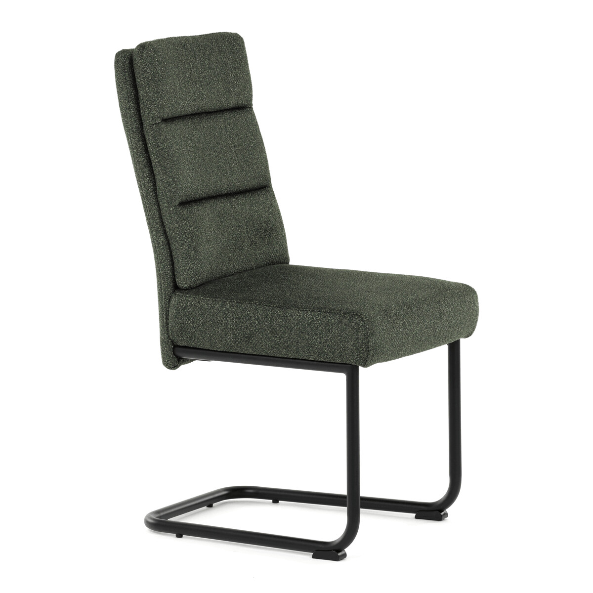 Jedálenská stolička látka/kov DCL-P3107 Zelená