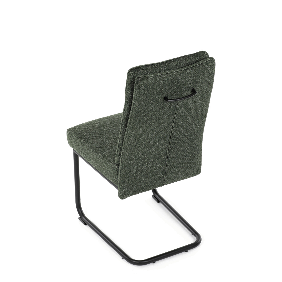 Jedálenská stolička látka/kov DCL-P3107 Zelená