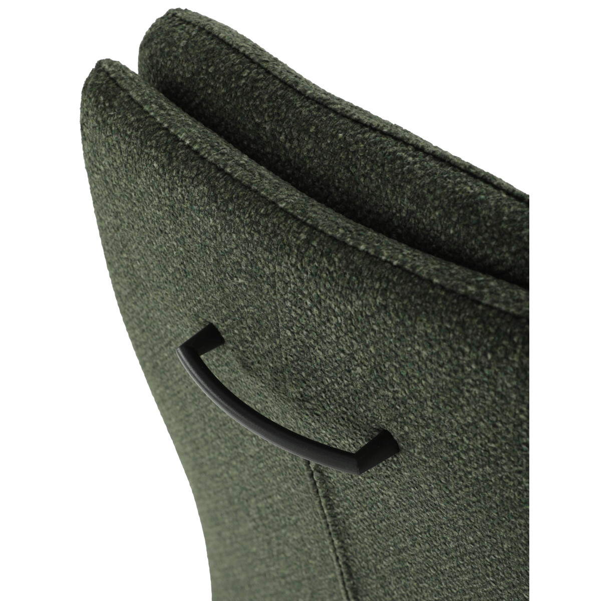 Jedálenská stolička látka/kov DCL-P3107 Zelená