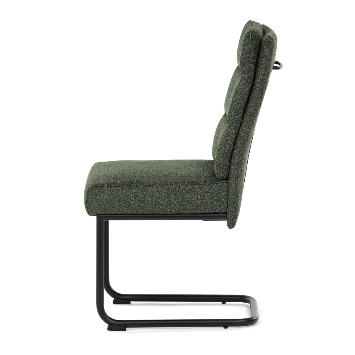 Jedálenská stolička látka/kov DCL-P3107 Zelená