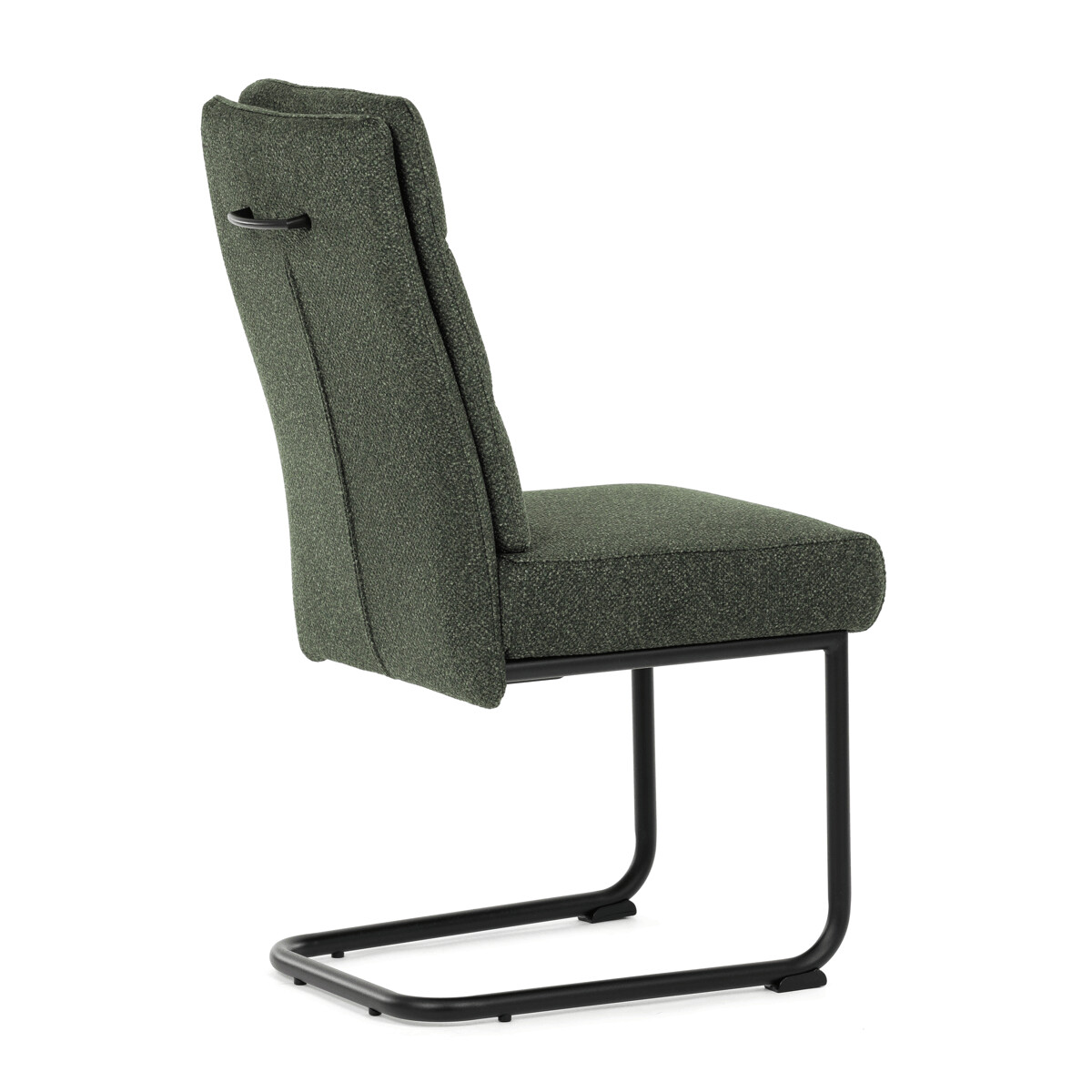 Jedálenská stolička látka/kov DCL-P3107 Zelená