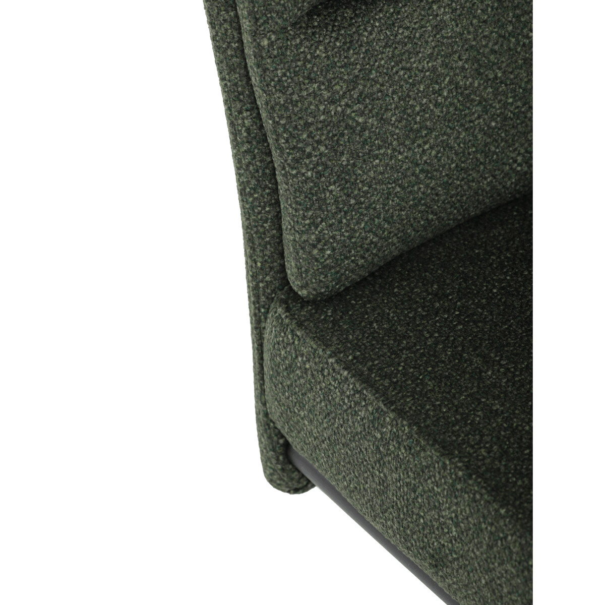 Jedálenská stolička látka/kov DCL-P3107 Zelená