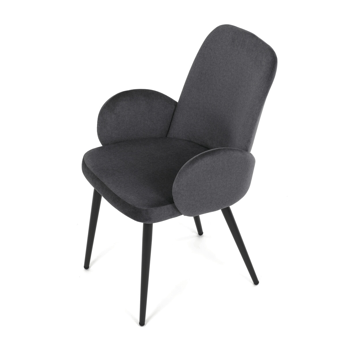 Jedálenská stolička látka/kov DCL-X7129 GREY2
