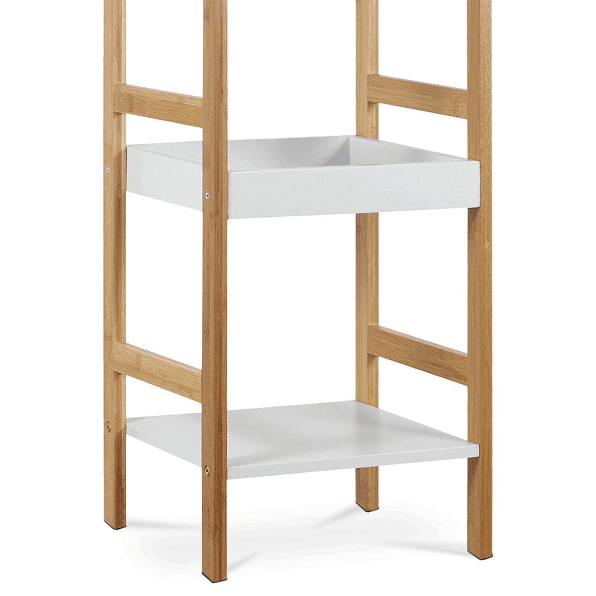 Regál MDF/bambus DR-013-3 Biela