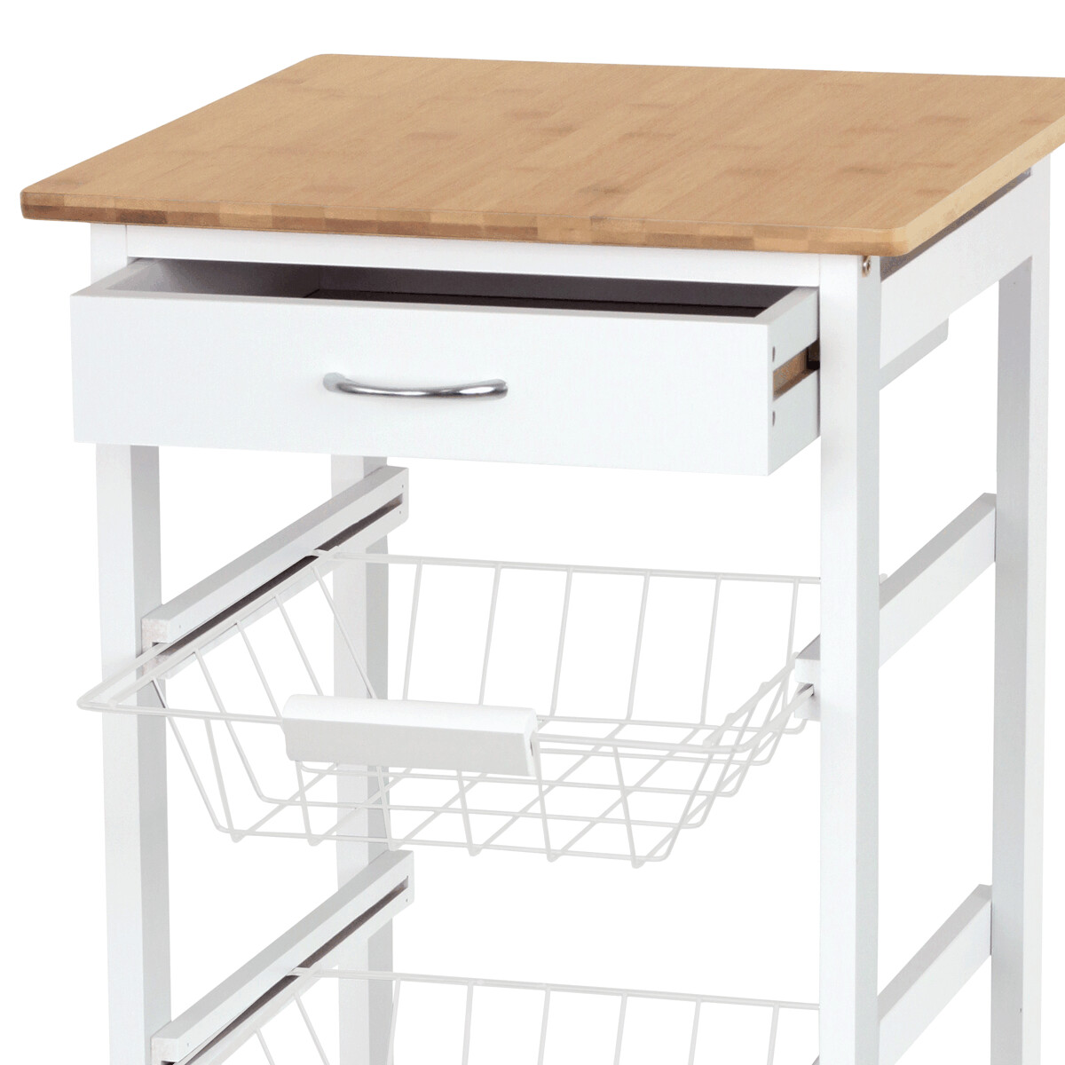 Servírovací stolík DR-043 Biela