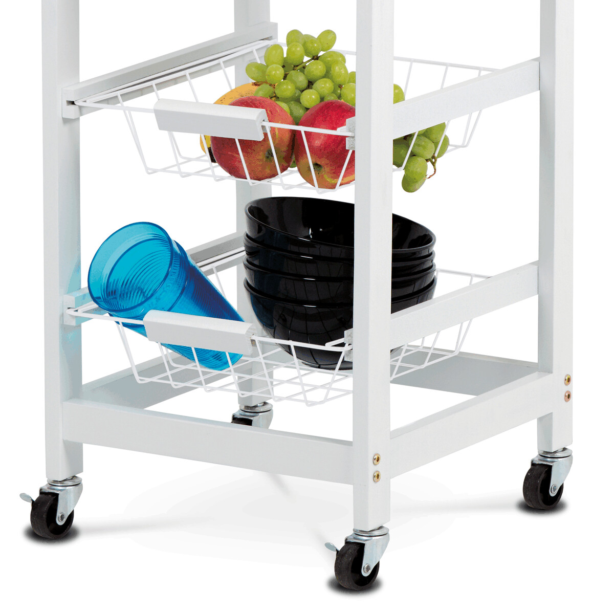 Servírovací stolík DR-043 Biela