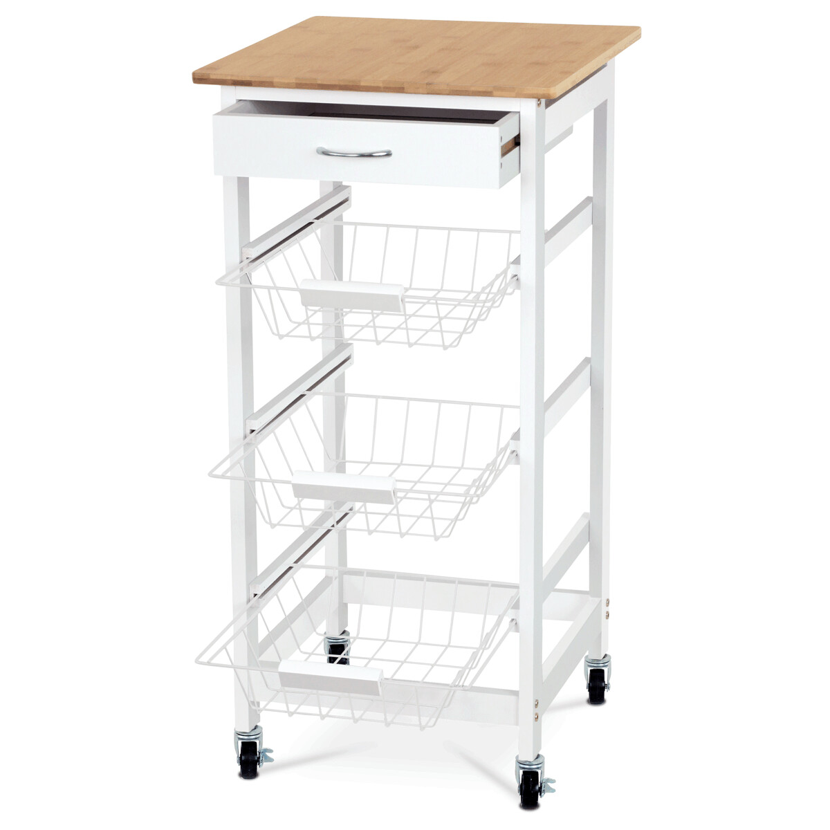 Servírovací stolík DR-043 Biela