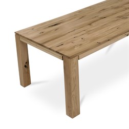 Stůl jídelní 180x90 cm, masiv dub, povrchová úprava olejem, nohy 8x8 cm