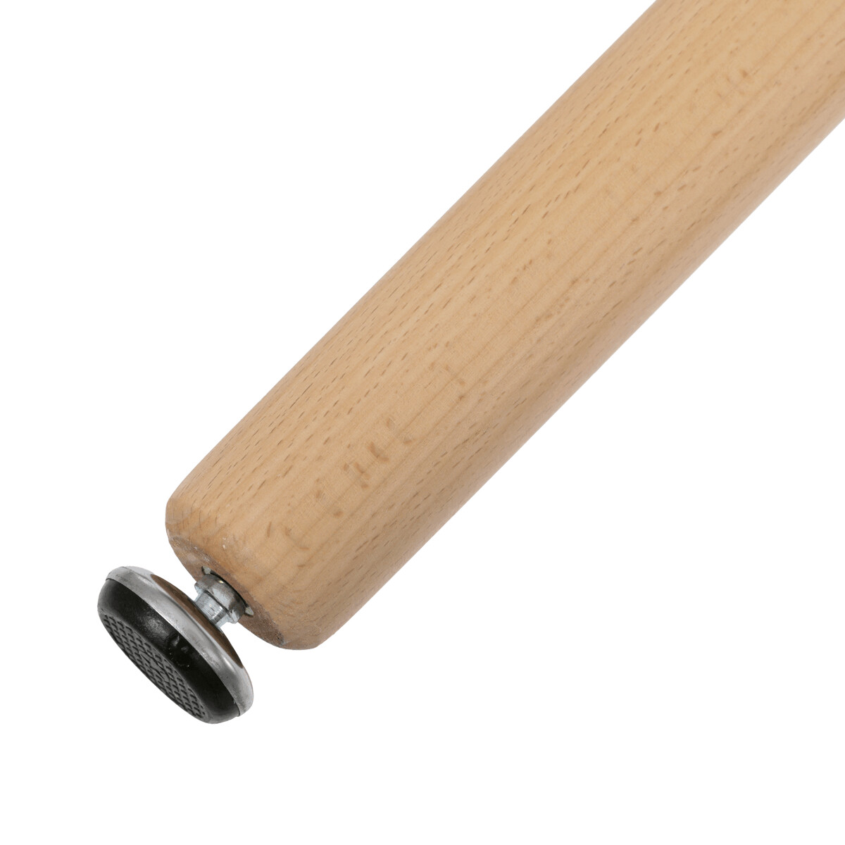 Okrúhly jedálenský stôl MDF/masív buk DT-306 WT Biela