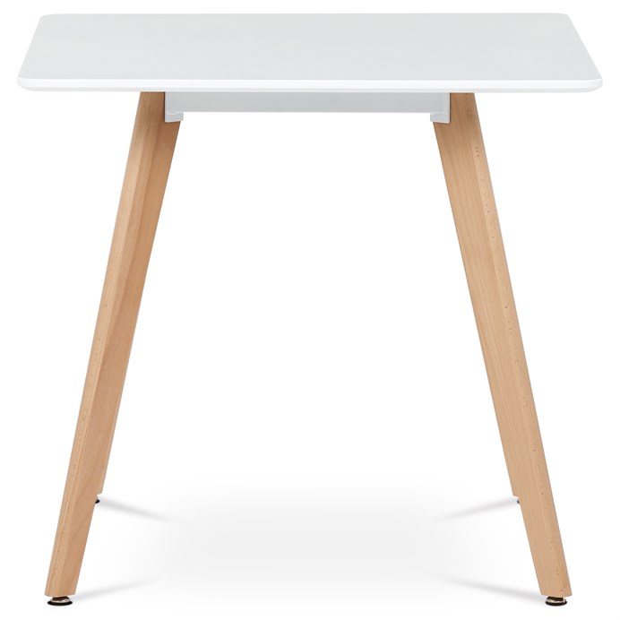 Jedálenský stôl 80x80cm, mdf, biela, DT-312 WT
