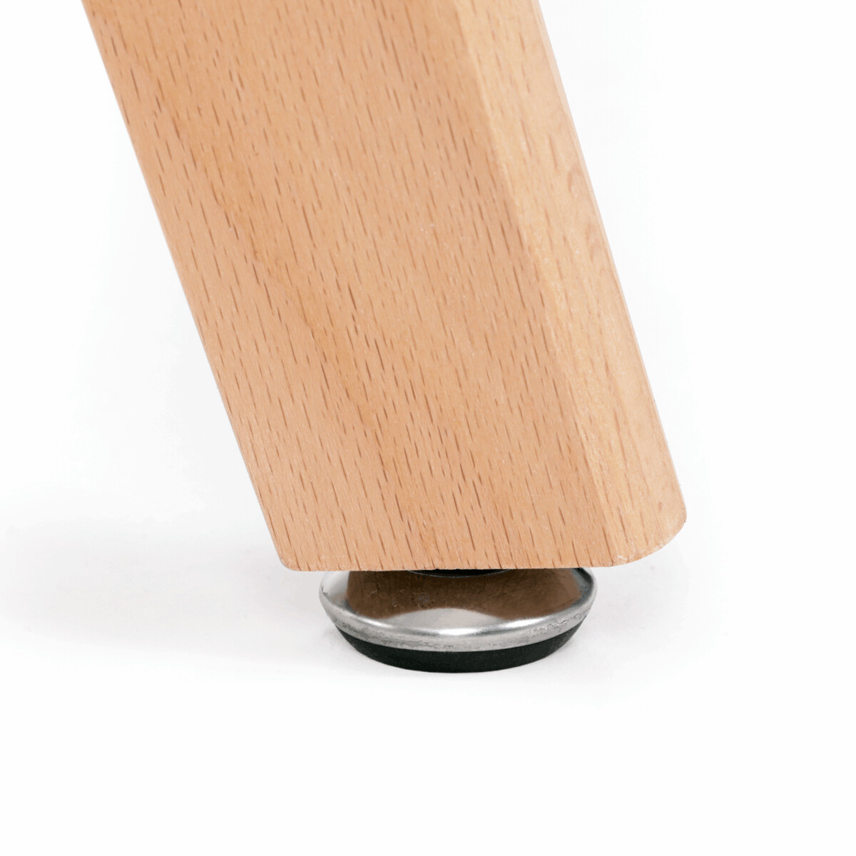 Jedálenský stôl MDF/masív buk DT-313 WT Biela