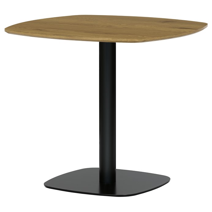 Jedálenský stôl 80x80cm, mdf, dub, DT-X7117 OAK