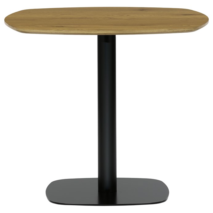 Jedálenský stôl 80x80cm, mdf, dub, DT-X7117 OAK