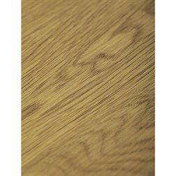 Stůl jídelní, deska MDF, dekor dub, černý kov