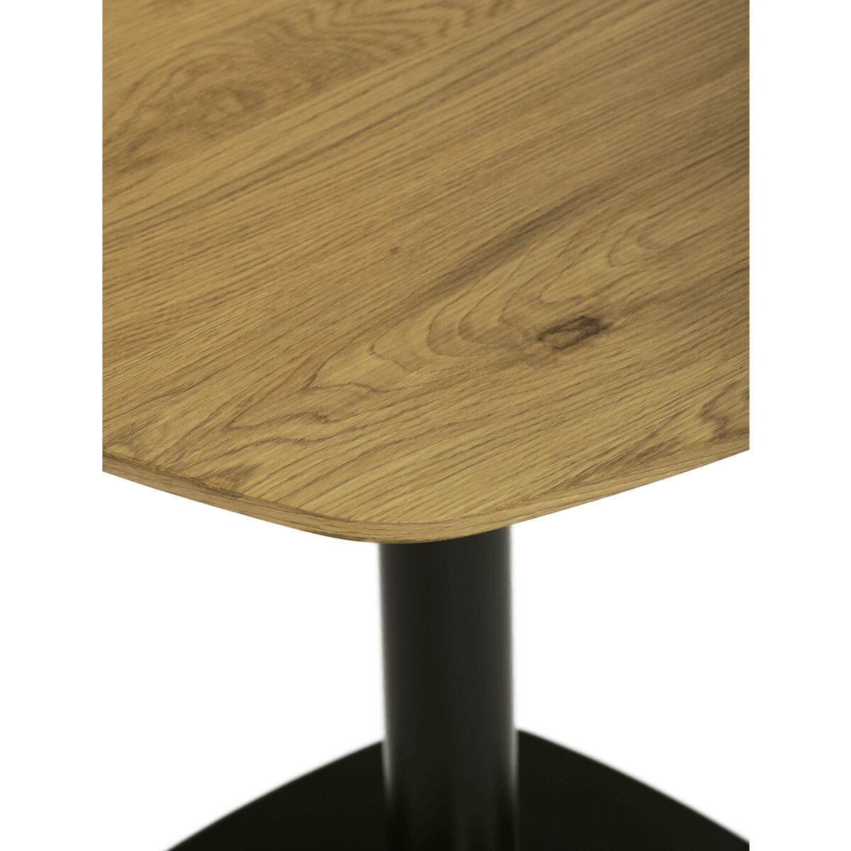 Jedálenský stôl MDF/kov DT-X7117 OAK Biela