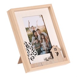 Fotorámeček - pro rozměr 10 x 15 cm, MDF, rodina