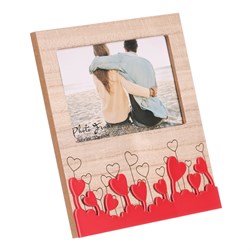 Fotorámeček - pro rozměr 15 x 10 cm, MDF, zamilovaní