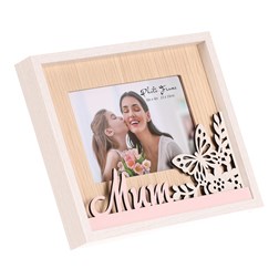 Fotorámeček - pro rozměr 15 x 10 cm, MDF, pro maminku