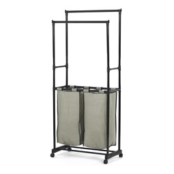 Stojan na šaty dvojramenný GD-176 BK