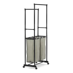 Stojan na šaty dvojramenný GD-176 BK