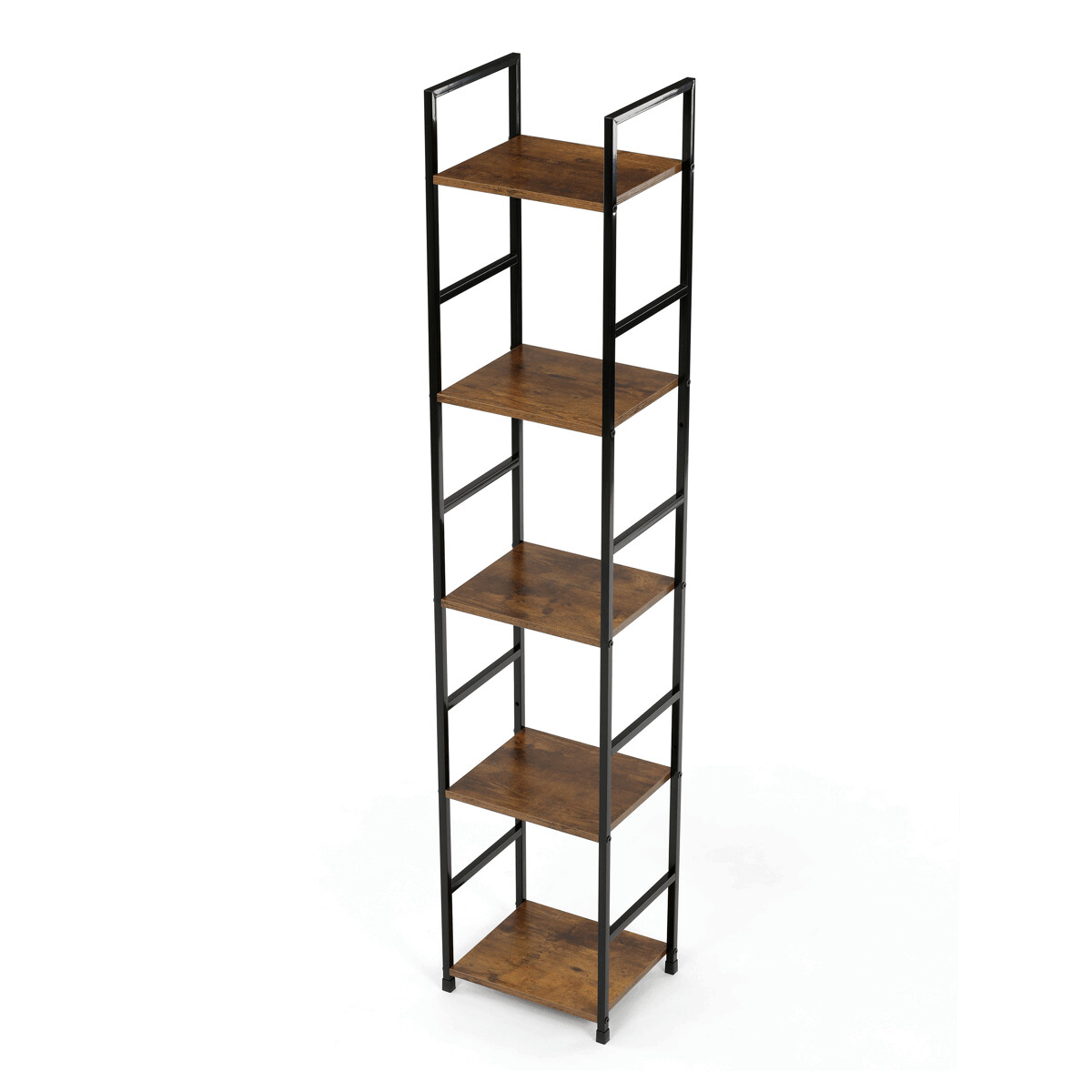 Regál MDF/kov GD-215 Dub